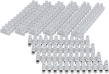 UNITEC Lüsterklemme 10 Stück | 12 Polig | Bis 380 Volt Einsetzbar | 1,0 - 2,5 Mm