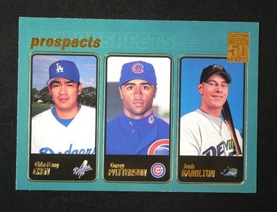 Josh Hamilton 2001 TOPPS Rookie RC PROSPECTS #362