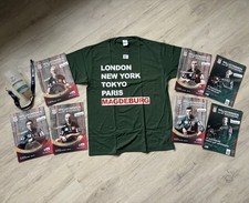 SC Magdeburg Sammlung SCM T-Shirt Herren Gr. L Handball Becher Champions League