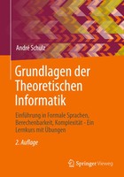 Grundlagen Der Theoretischen Informatik André Schulz Taschenbuch Xxii Deutsch