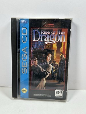 Rise of the Dragon - Sega CD - CIB W. Foam