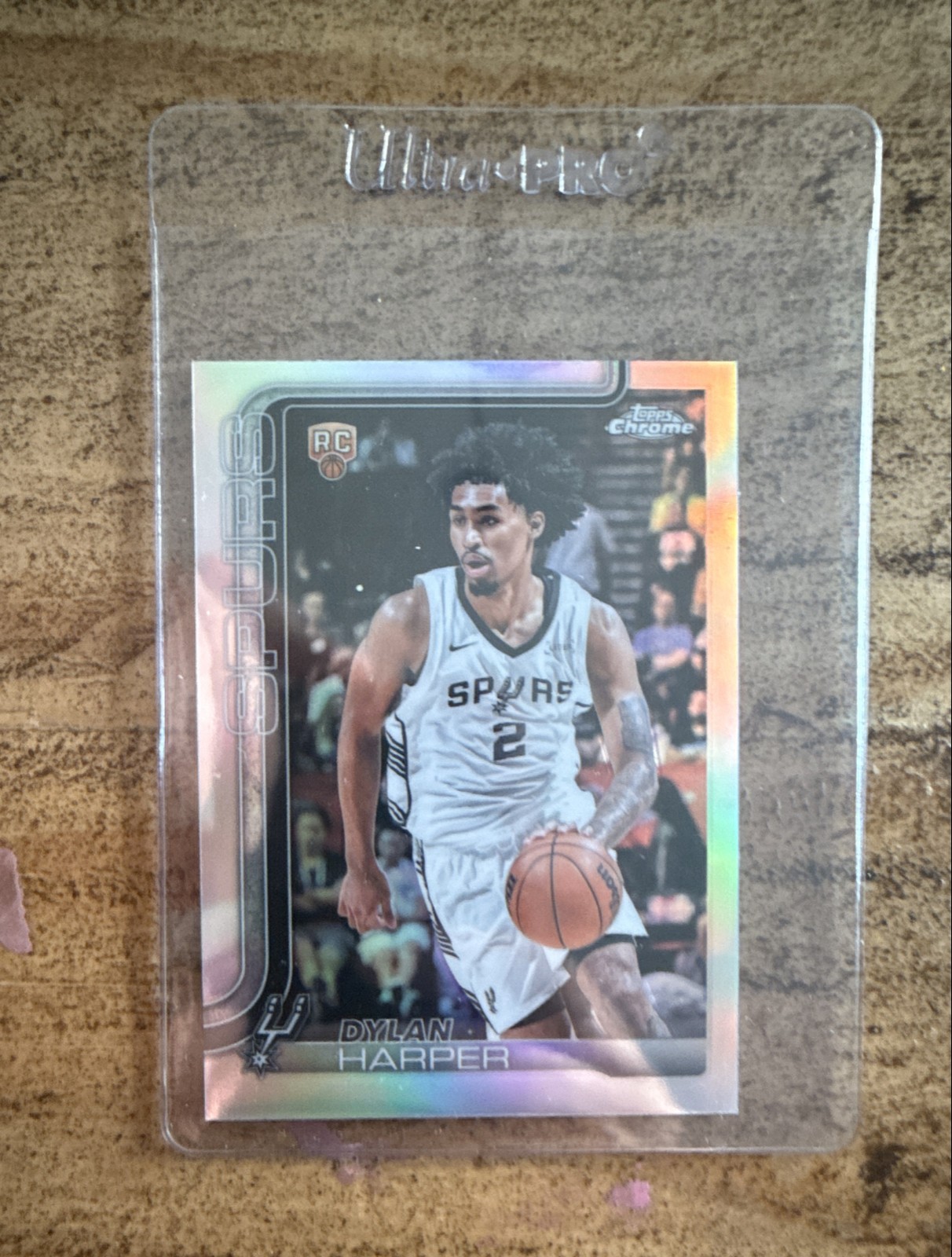 2025-26 Topps Chrome - Dylan Harper #252 Refractor (RC)