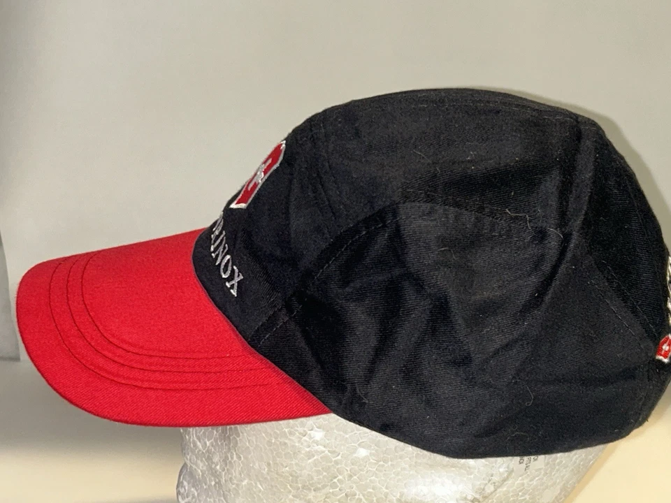 GORRA VICTORINOX EJÉRCITO SUIZO NEGRO ROJO CORREA AJUSTABLE Foto 3 de 4