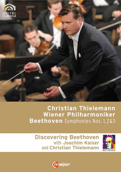 Music Dvd - Ludwig Van Beethoven - Symphonies 1, 2 & 3 (3 Dvd) - C Major -D- Ne-image