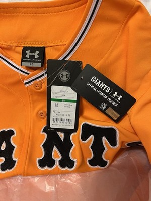 Maillot Baseball Adidas Tokyo Yomiuri Giants - Taille L, Orange, Supporters, NEUF
