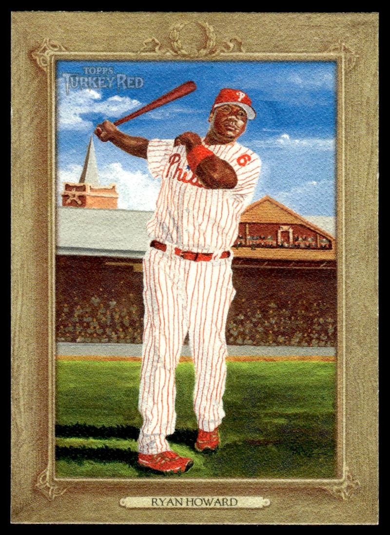 Ryan Howard 2007 Topps Turkey Red #1 Philadelphia Phillies Baseball Card
