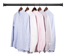 Closet Rod,17 to 82 Inch Adjustable Closet Rods for Hanging Clothes Heavy Dut...