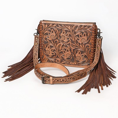 AD American Darling Cross Body Hand Tooled Genuine Leather women bag western