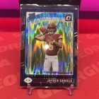 2024 Donruss Optic - Rated Rookie Jayden Daniels #248 Purple Shock Prizm (RC)