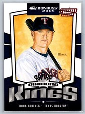 Hank Blalock 2005 Donruss #24 Press Proofs Red /200