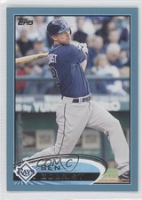 2012 Topps Wal-Mart Blue Border Ben Zobrist #195 0c4
