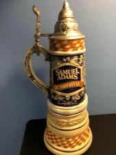 Samuel Adams RARE Octoberfest Beer Stein Collectible Bar Display 3 Feet Tall