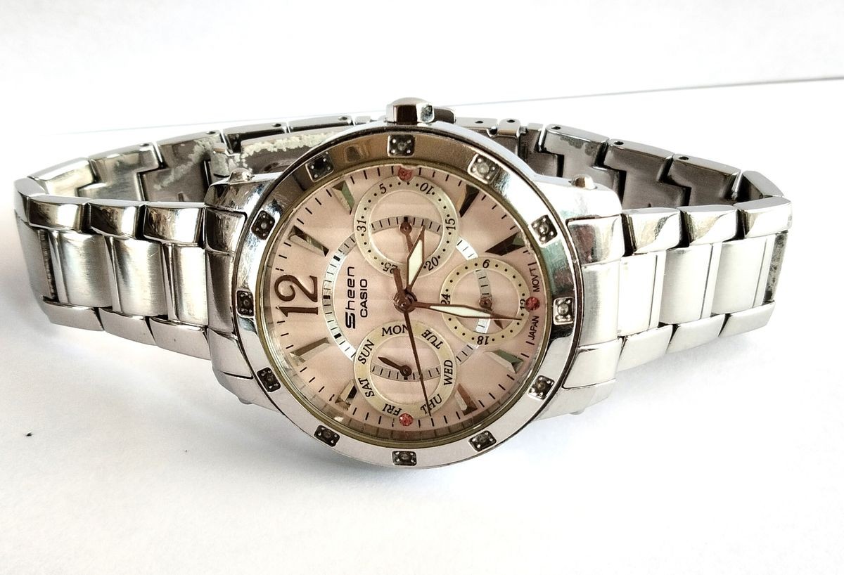 CASIO SHEEN Women's Watch Multi-Function with Dat… - image 4