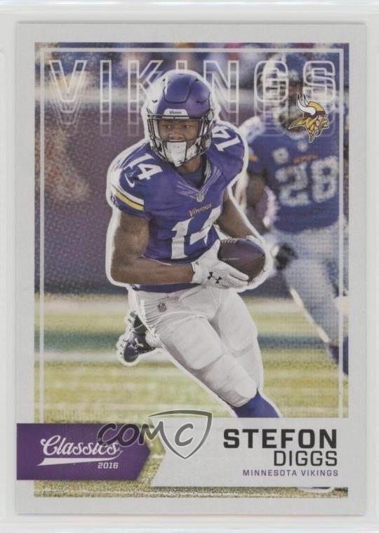 2016 Panini Classics Red Back Stefon Diggs #14 ex7