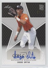 2020 Leaf Perfect Game National Showcase 35/50 Diego Ortiz #BA-DO2 Auto nd3