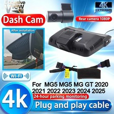 4K UHD Wifi DVR Dash Cam Camera for MG 5 MG5 MG GT 2020 2021 2022 2023 2024 2025