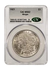1921 MORGAN "CAC MS62"🔥INCREDIBLE/STUNNING - QUALITY CAC GRADED - HIGH PTS💥✅