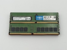 MICRON 32GB 4x8GB 1Rx4 PC4-2400T Server RAM ECC Memory MTA18ASF1G72PZ-2G3B1 IK