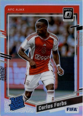 2023-24 Donruss Optic Holo #179 Carlos Forbs RR - SCR