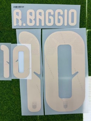Roberto Baggio 2026 Italy Player Size Nameset Name Number ID Print