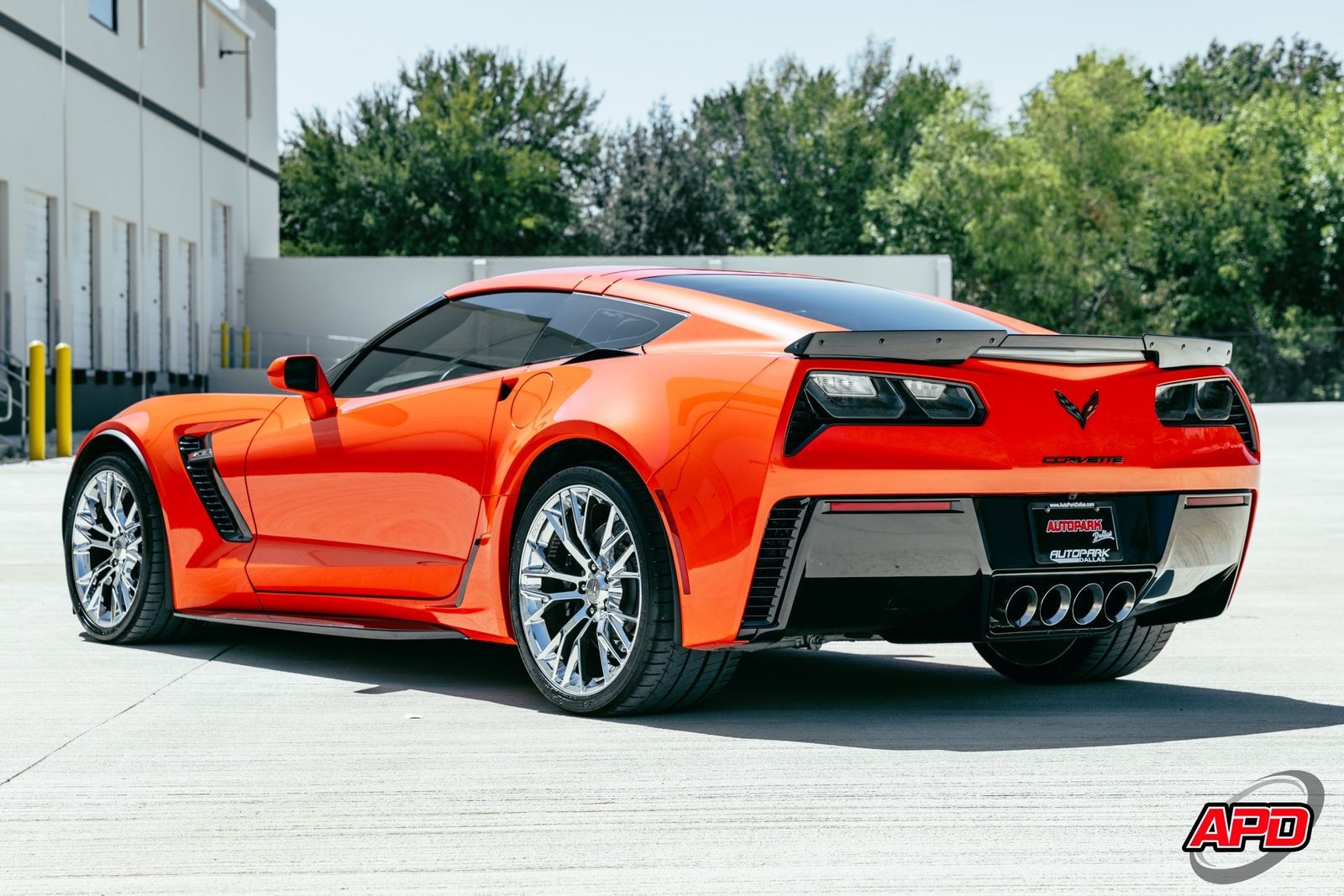 2019 Orange Chevrolet Corvette Z06  | C7 Corvette Photo 9