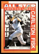 Carlton Fisk 1990 Topps #392 White Sox MLB READ FREE SHIPPING AutographDen