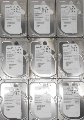 Lot of 4 Seagate 2TB 7.2K SAS 3.5'' Storage Server 6gbps Hard Drive ST32000444SS