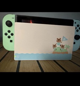 Nintendo Switch Animal Crossing Edition With Dock And Cords