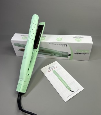 Sunmay Haarglätter Airflow Styler Lockenstab Stab mit kühlenden Lüftungsschlitzen