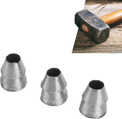 20PCS Safety round Handle Wedges, Steel Axe Head Wedges for Hammer Handle Splitt