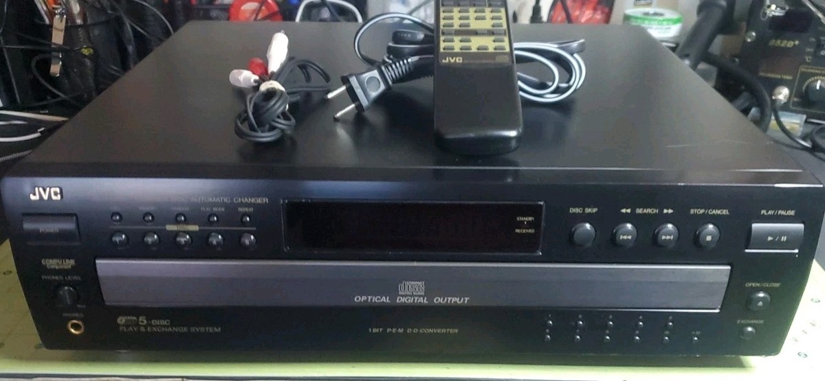 2000 JVC XL-FZ258 5-Disc Compact Disc Changer exchange. Audio