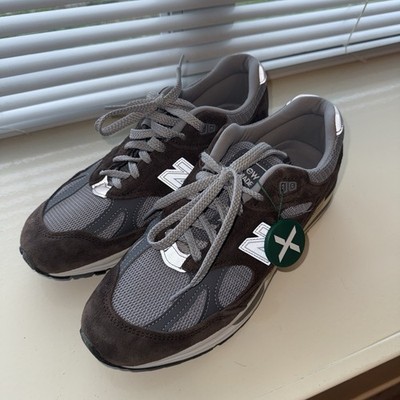New Balance brown and gray 991v2 Made in England Pinecone Brand New With Out Box