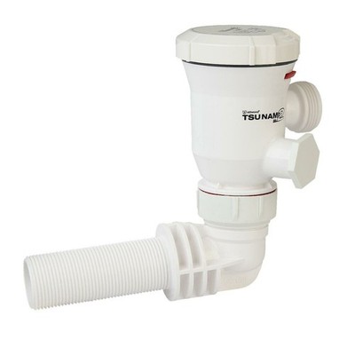 Attwood Tsunami Mk2 T1200 Aerator - 12V - 90-Degree Inlet 5664-4 UPC 02269702...