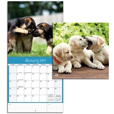 Playful Puppies Photo Mini Wall Calendar Turner Photographic Dog Lover Gift