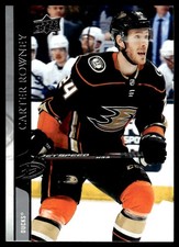 2020-21 Upper Deck Carter Rowney Anaheim Ducks #254