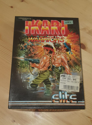 Ikari Warriors by Elite 1988 + Manual