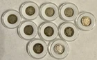 Lot of 10 Barber Dimes – 1898–1916 – 90% Silver – Estate Collection