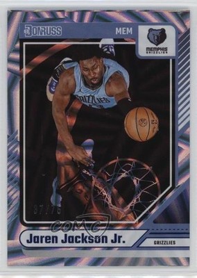 2024-25 Panini Donruss Blue Wedges 37/75 Jaren Jackson Jr #63 1p7j