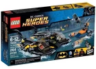 LEGO DC COMICS SUPER HEROES 76034 Batboat Harbor Pursuit Retired Complete Set