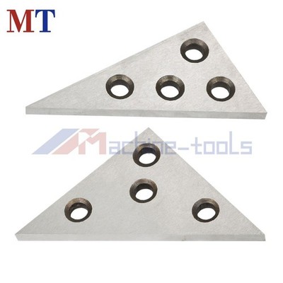 2 Pack 45 45 90 Degree Angle Blocks 30 60 90 Degree Angle Hardened Steel 4 Hole