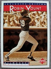 1995 UPPER DECK / COCA-COLA Card # 7/20 *** ROBIN YOUNT *** Milwaukee Brewers