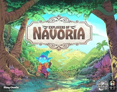 Explorers of navoria Brettspiel, Strategisches Entdecker Brettspiel - EN