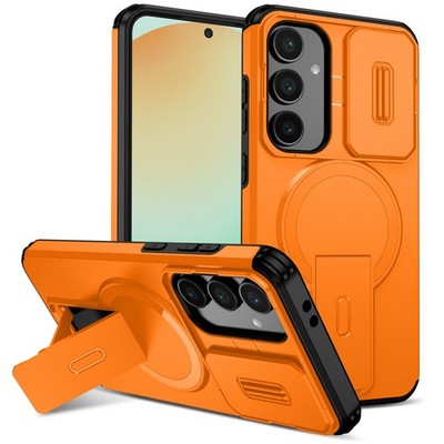 Mag Safe Case For Samsung S26 Ultra S26+ S25 FE  Stand Heavy Duty Camera Cover
