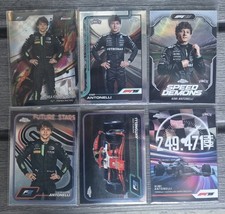 2025 F1 Topps Chrome Finest Kimi Antonelli Rookie Lot Portraits Mercedes