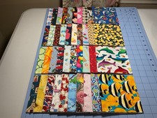 I SPY Quilt Squares Lot of 40 5"x5" 100 Cotton, Rotary Cut, RARE SQUARES