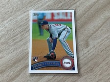 2011 Topps Freddie Freeman Rookie Card #145 (RC). rookie card picture