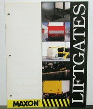 1995 Maxon Lift Gates Bmr Rc Rct Sl Series Hd Specs Options Sales Brochure 1995 Maxon Lift Gates Bmr Rc Rct Sl Series Hd Specs Options Sales Brochure