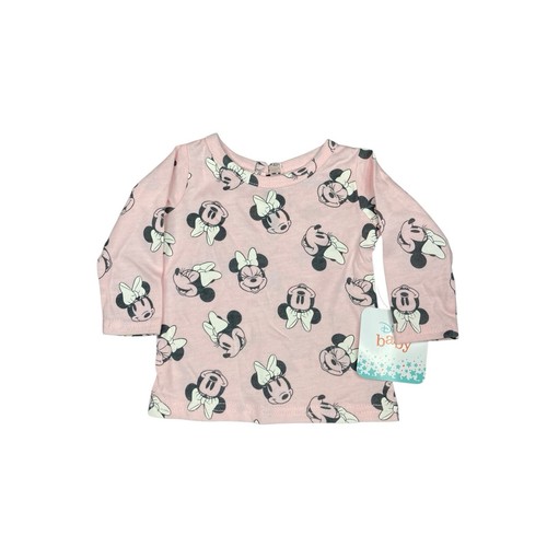 Ensemble chemise robe Minnie Mouse Disney Baby 2 pièces taille 0-3 mois gris rose - Photo 5/9