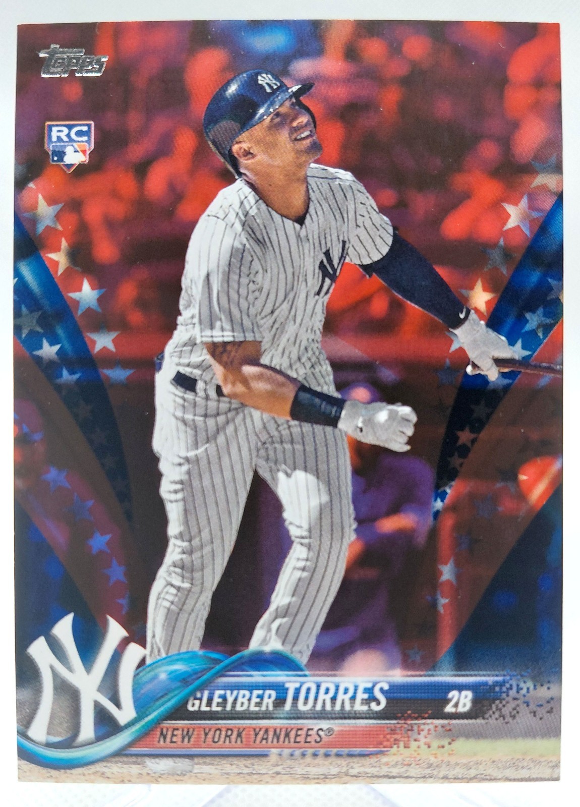 Gleyber Torres 2018 Topps Update US200 Independence Day RC /76 🔥 Must See 💥