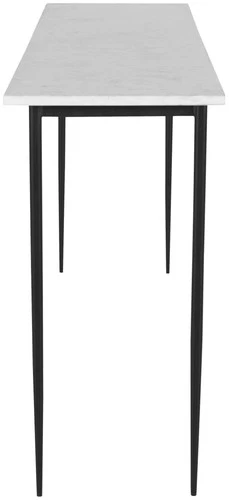 Uttermost 25173 Nightfall 16"W Iron - White / Satin Black - Picture 5 of 7